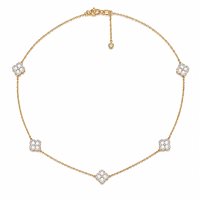 Halskette Ultima Edizione Dame tiffany in Silber CAO4652 GIALLO BIANCO